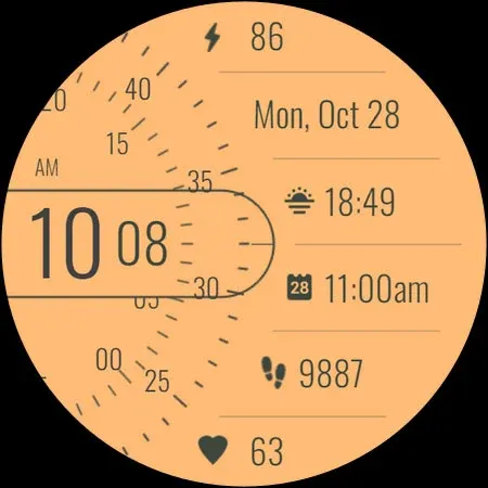 Rotatory Watch Face 021 screenshot 8