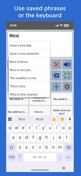 Speech Assistant AAC screenshot 2