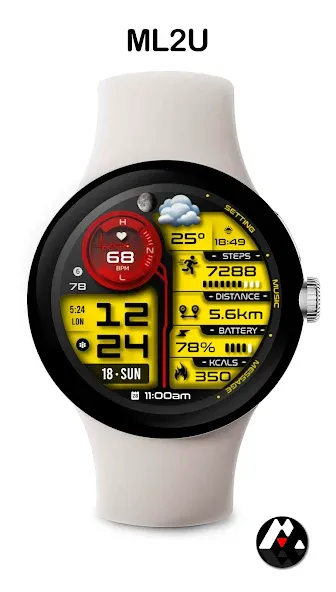 ML2U 263 Watch Face screenshot 4