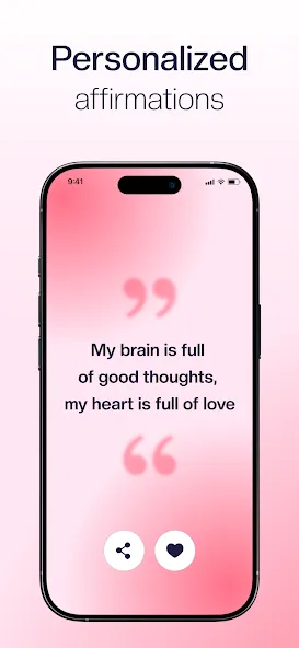 Daily Affirmations・Positive Me screenshot 2