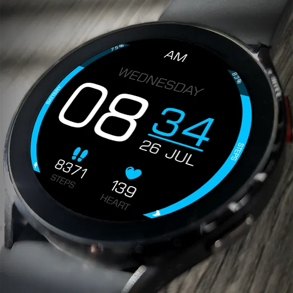 Key078 Minimalist Watch Face screenshot 1