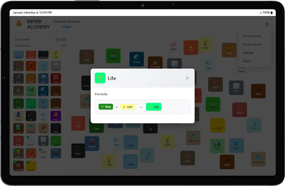 Infini Alchemy - Vocab Up screenshot 8