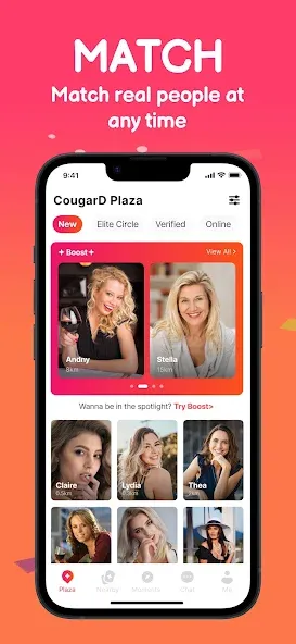 Cougar Dating App: Meet Mature screenshot 3