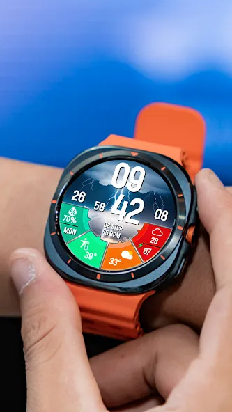 N-SPORT530 Digital Watch Face screenshot 8