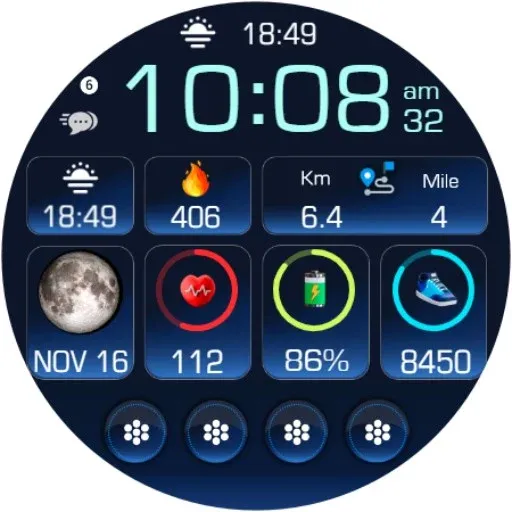 Modular Progress Bar Face EC40 screenshot 18