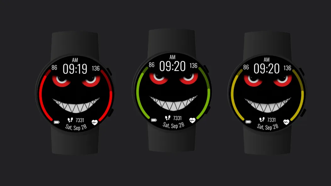 Silly Smiles Watch Face screenshot 2