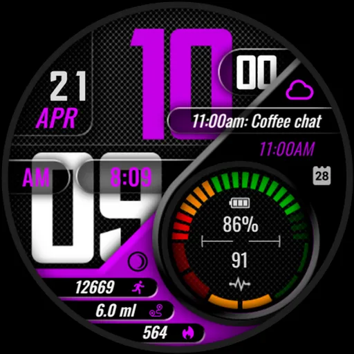 it-M013: Digital Watch Face screenshot 29