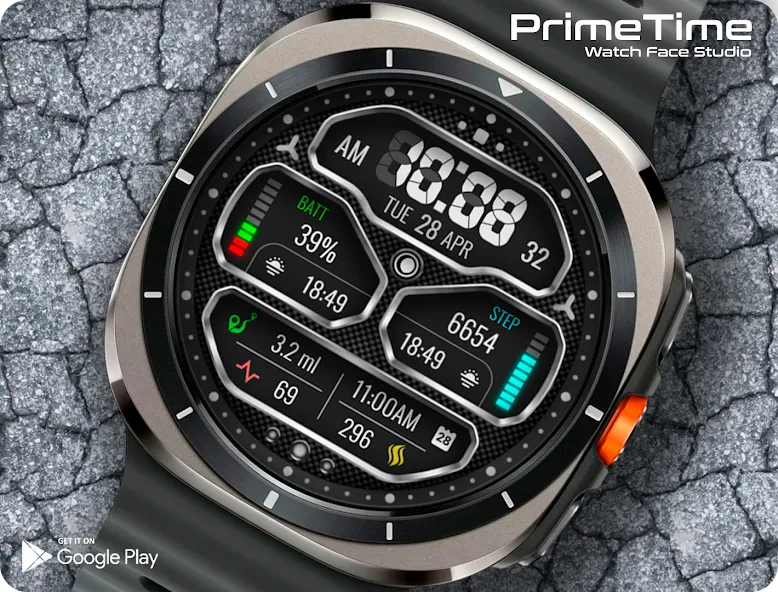 PT45 Hybrid Watch Face screenshot 1