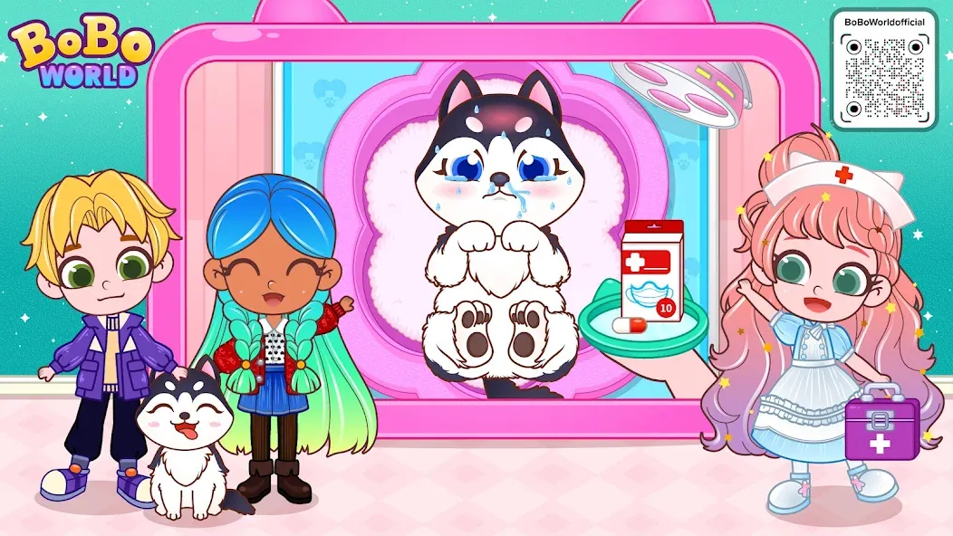BoBo Pet Hospital for Kids screenshot 13