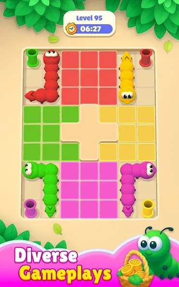 Wormmy Slither Puzzle screenshot 16