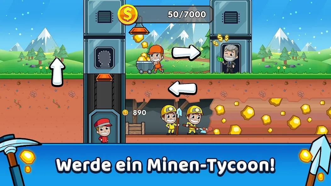 Idle Miner Tycoon: Simulator screenshot 1