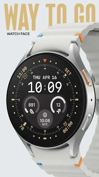 Way To Go Watch Face screenshot 2