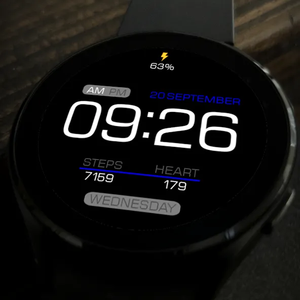 Key057 Digital Watch Face screenshot 6