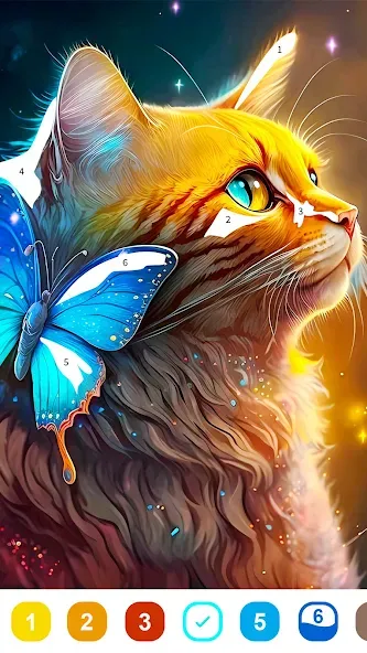 Fantasy Color-Color by Number screenshot 3