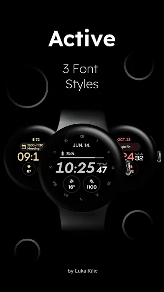 Active - Digital Watch Face screenshot 3