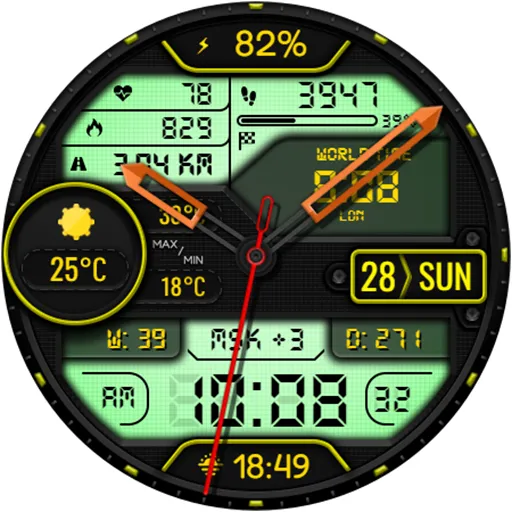 MONOTANA CTS51 Watch face screenshot 17
