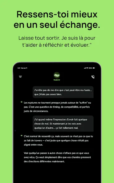 Noah – Votre Thérapeute IA screenshot 9