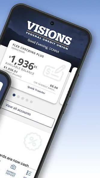 Visions FCU Mobile screenshot 2