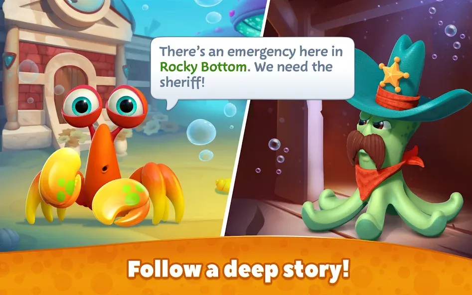 Undersea Solitaire Tripeaks screenshot 15