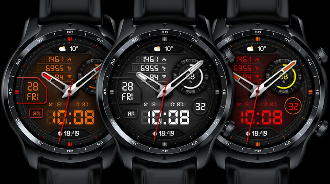 Hybrid PIKANT Watch face screenshot 1