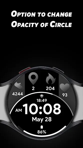 Eclipse Tiles - Watch face screenshot 4