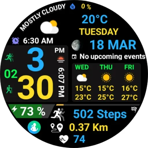 Digital Weather D Sport NTV580 screenshot 27