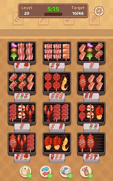 Food Skewer - Sort & Grill screenshot 19