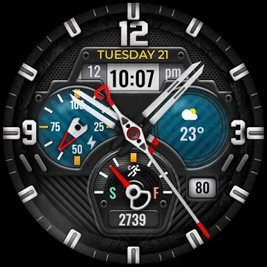 Tancha S81 Hybrid Watch Face screenshot 17