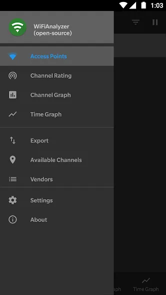 WiFi Analyzer (open-source) screenshot 1