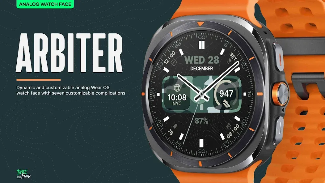 Arbiter Analog Watch Face screenshot 1