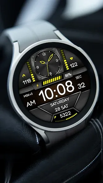 Sport KSOL URX100 Watch face screenshot 2