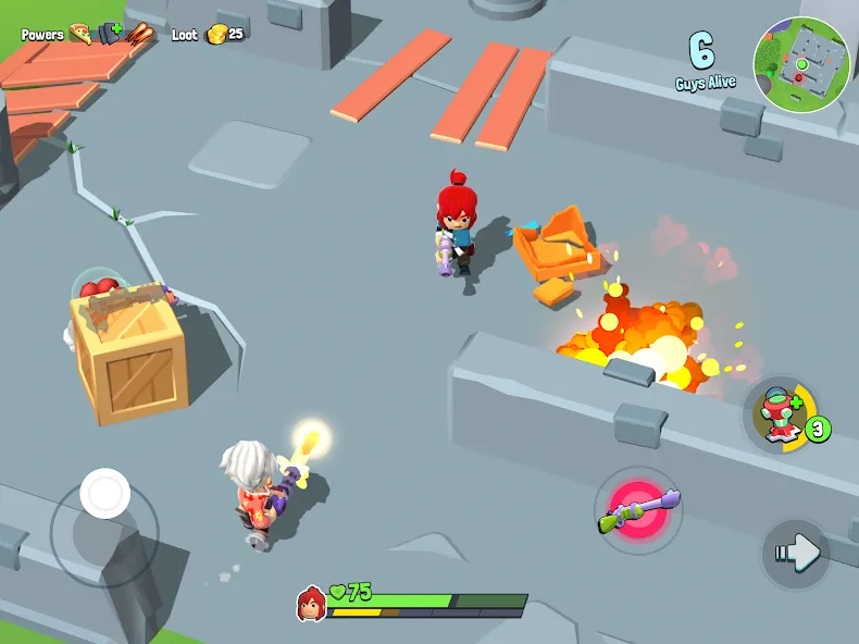 Battle Guys : Royale screenshot 2