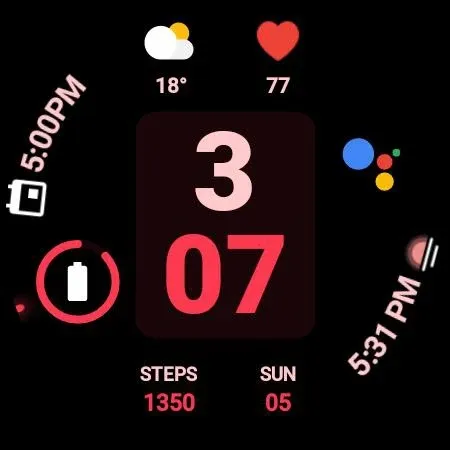Night 59 - watch face screenshot 23