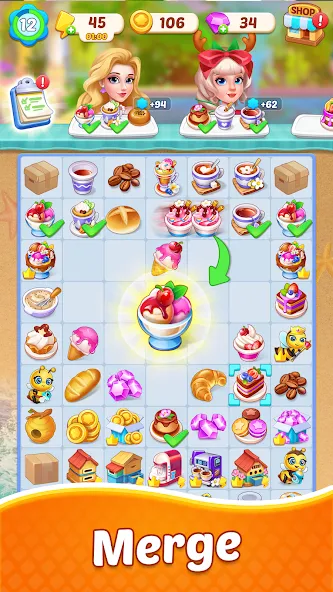 Merge Cake - Merge Cooking screenshot 1