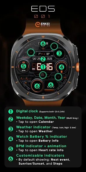 EDS 001 - health & weather screenshot 5