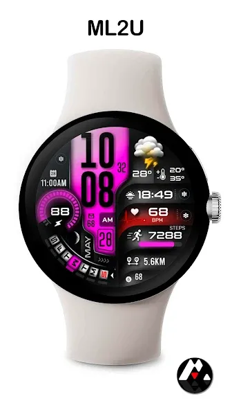 ML2U 260 Watch Face screenshot 8