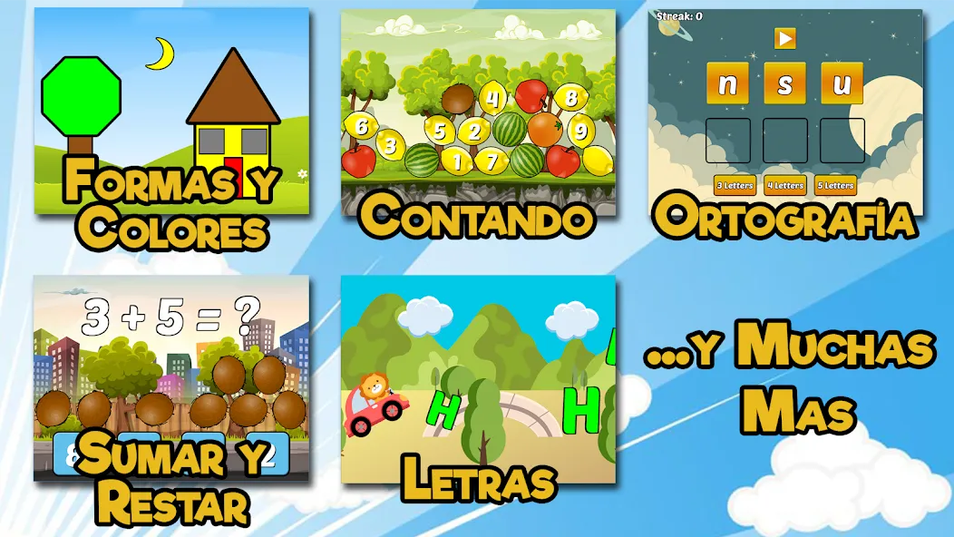 Juegos Preescolares y Kínder screenshot 2