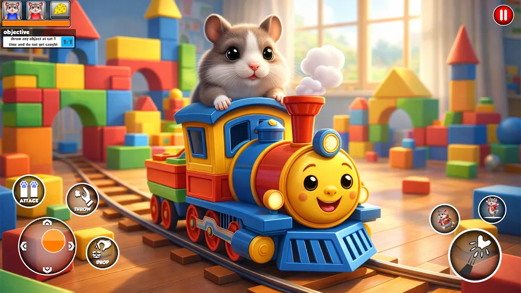 i Am a Hamster Game 3D screenshot 7
