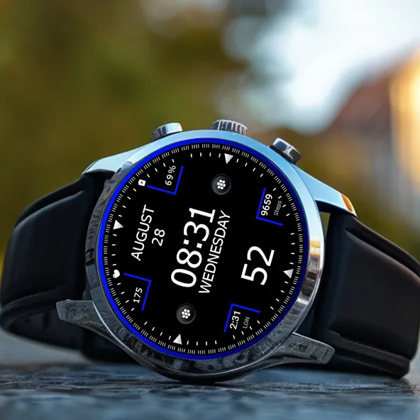 Key WF27 Digital Watch Face screenshot 5