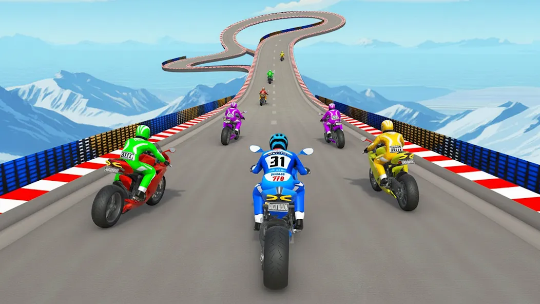 Bike Racing Game 3D: Moto Bike screenshot 1