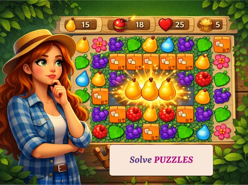 X Garden Relax Match 3 Design screenshot 13