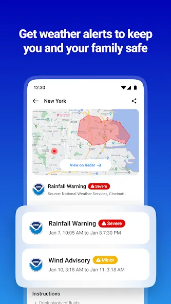 1Weather Forecasts & Radar screenshot 4
