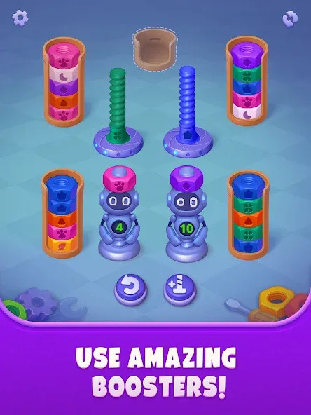 Nuts UP! Bolts Sort Puzzle screenshot 18