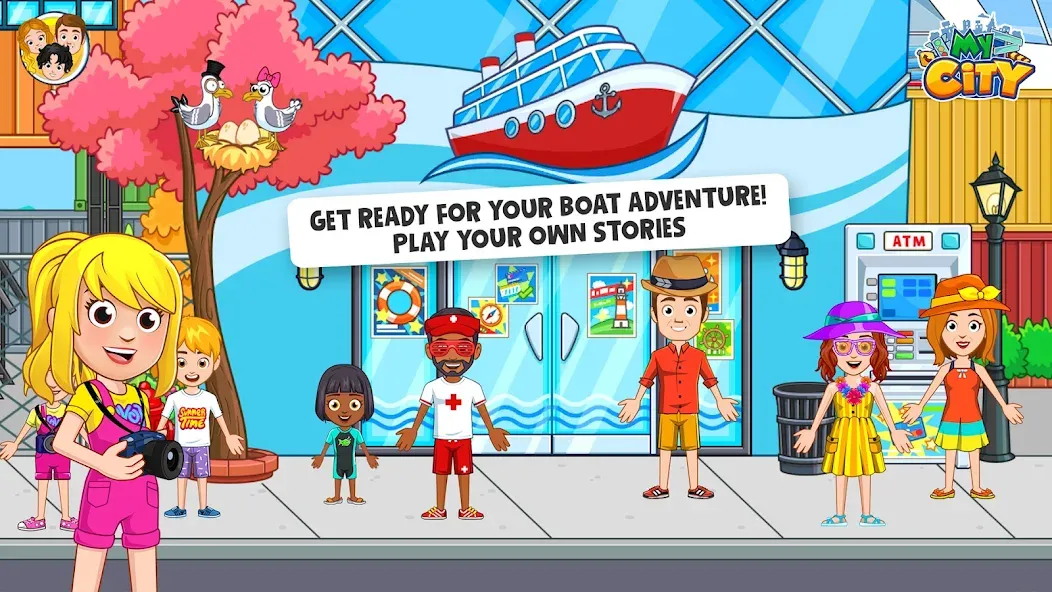 My City - Boat adventures screenshot 1