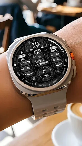 Metal Small Clock ZKin Watch screenshot 1