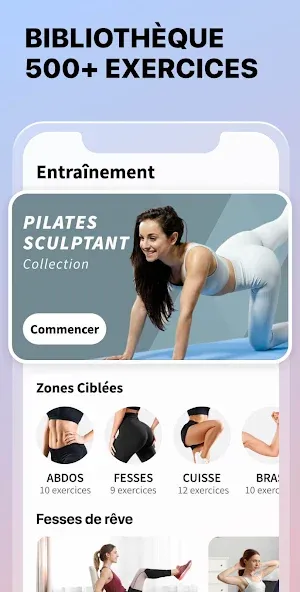 Fitness Femme - Entraînement screenshot 6