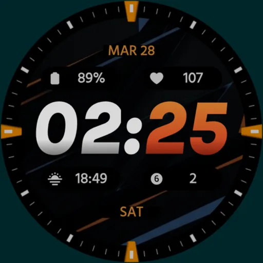 ID008: Sporty Watch Face screenshot 28