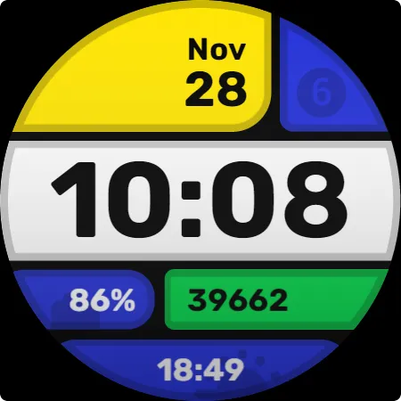 Simple Widget Watch Face v2 screenshot 5