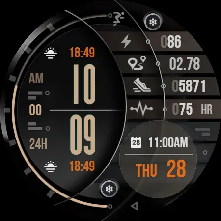 KF178 WATCH FACE screenshot 14
