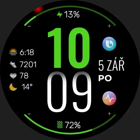 PW50 Digital Watch Face screenshot 25